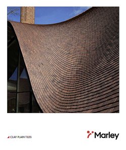 Marley Eternit Clay Plain Roof Tiles (Print Quality) 8Mb PDF