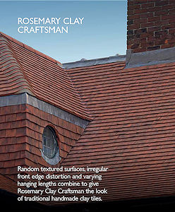 Redland Rosemary Clay Craftsman Roof Tile - Product Datasheet
