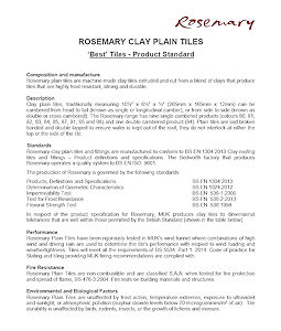 Redland Rosemary Clay Craftsman Roof Tile - Product Standard